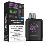 Level X Flavour Beast Boost Pod - Grapplin' Grape Sour Apple available on Canada online vape shop